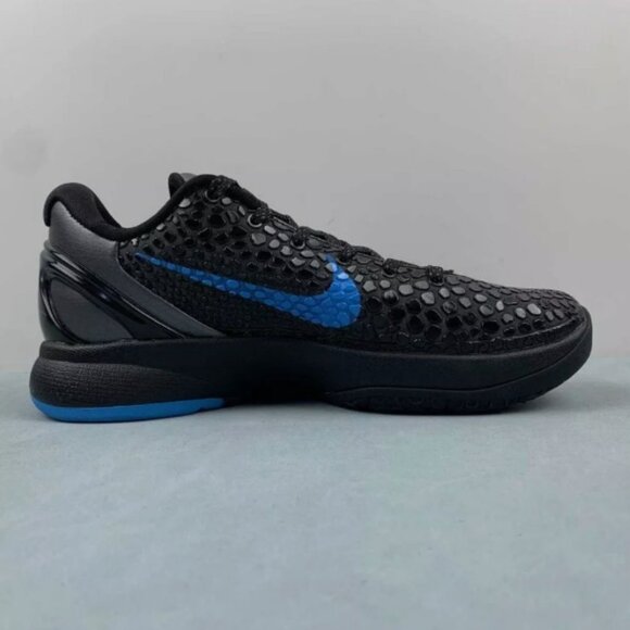Zoom Kobe 6 'Dark Knight' Black Blue Men's - Picture 6 of 7